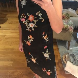 ASOS mock-neck sleeveless dress